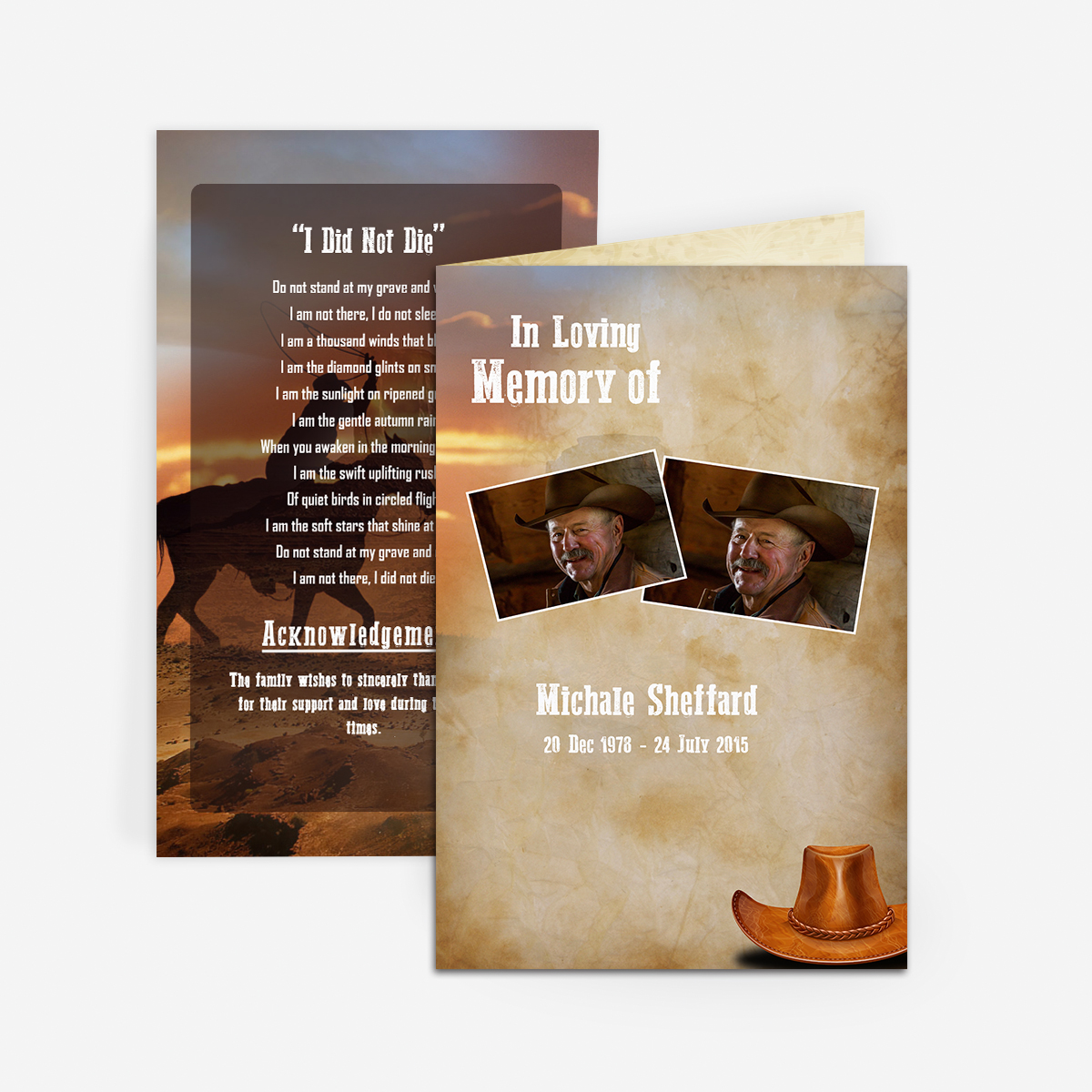order funeral cards